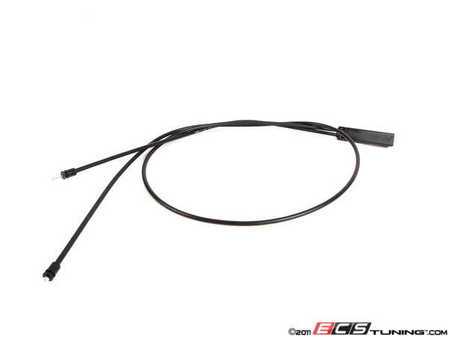 ES#91733 - 51237184454 - Hood release cable - Hood release cable that attaches to the hood latches - Genuine BMW - BMW