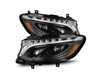 ES#4772363 - 880498 - Sprinter LUXX-Series LED Projector Headlight Set - Black Trim - Mercedes GLS inspired headlights for your Sprinter Van! Subtle but modern upgrade for your commercial van. Active Lighting & Sequential Turn Signals! - AlphaRex - Mercedes Benz