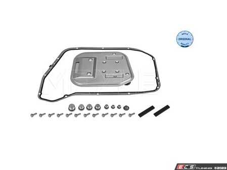 ES#4772440 - 1001350013/SK - Automatic Transmission Filter Kit - Includes a new filter & transmission pan gasket with securing hardware - Meyle - Audi