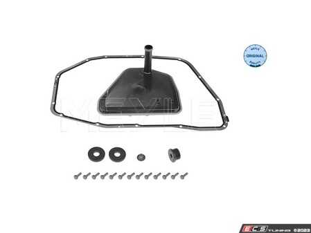 ES#4772445 - 1001350005/SK - Automatic Transmission Filter Kit - Includes a new filter & transmission pan gasket with securing hardware - Meyle - Audi