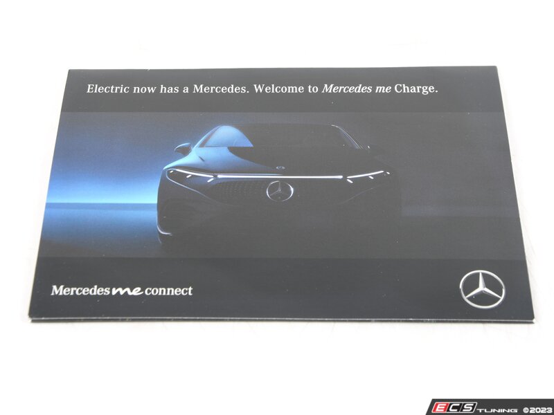 Genuine Mercedes Benz Q6820983 CHARGEPOINT RFID CARD