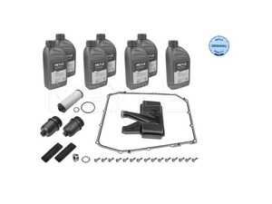 ES#4772603 - 1001350114 - DSG Transmission Service Kit - 7 Liters - Includes new filters & transmission pan gasket with securing hardware. Includes enough fluid to drain and fill. - Meyle - Audi