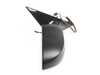 ES#3486694 - 51167189784 - Heated Mirror without Glass - Right -Shadowline - Genuine BMW - BMW