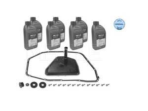 ES#4772638 - 1001350005 - Automatic Transmission Filter Kit - 7 Liters - Includes a new filter & transmission pan gasket with securing hardware. Includes enough fluid to drain and fill. - Meyle - Audi