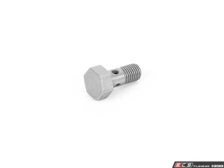 ES#471707 - N91043801 - Banjo Bolt - Priced Each - Used at the connection of the oil supply line to the turbocharger - Genuine Volkswagen Audi - Audi