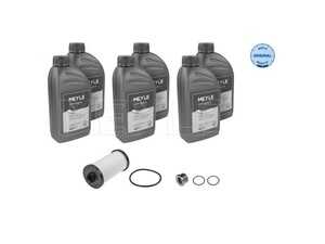 ES#4772700 - 1001350102 - DSG Service Kit - 6 Liters - Includes a new filter, gasket, and drain/fill plug. Includes enough fluid to drain and fill. - Meyle - Audi Volkswagen