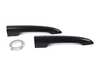 ES#4445745 - 51247344205 - Door Handle Split Door - Black Cover Set - Add on some black line gloss trim to your factory door handles - ECS - MINI