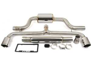ES#4660520 - 5V4100 - MK8 GTI 3" COBB Cat-Back Exhaust System - Stainless Steel - 3" stainless steel construction with dual 4" dual-walled tips - CobbTuning - Volkswagen