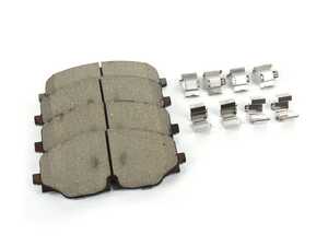 ES#4759761 - 3QF698151 - Akebono Euro Ceramic Pads  - Akebono - Volkswagen