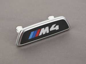 ES#4506638 - 52108745044 - M4 Emblem Illuminated - OEM emblem made specifically for the BMW M4, ensuring exact fit and finish. - Genuine BMW - BMW