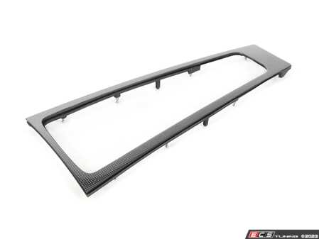 ES#2516847 - 99155398102BX3 - Console Trim Panel (Front, Upper) - Carbon - Genuine Porsche - 
