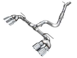 ES#4773081 - AWEMK8RTK - AWE Track Edition Exhaust System - MK8 Golf R - Replaces the factory exhaust and includes a straight-through resonator, but does not include AWE 180 Technology. Perfect for those who like it loud. - AWE - Volkswagen