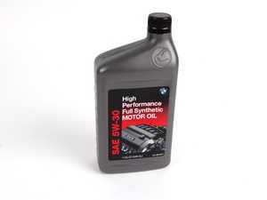 ES#10318 - 07510017866 - 5w-30 High Performance Synthetic Engine Oil - 1 Quart - (NO LONGER AVAILABLE) - This is the oil used by the US dealer network for their service needs. This is not the same oil as Castrol 5w-30 - Genuine BMW - 