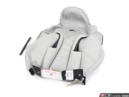 ES#4203051 - 52108069552 - Leather Backrest Cover - Right - Sport - Silverstone - Genuine BMW - BMW