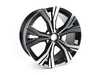 ES#3649013 - 561601025ADFZZ - 18" Split 5-Spoke Two-Toned Machined Wheel - Priced Each - 18"x8" ET48 5x112 - Black/Machined Face - Genuine Volkswagen Audi - Volkswagen