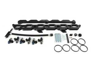 ES#4758392 - BMW-N54-PRM-750 - Port Injection Kit - Includes Phoenix Racing Intake Manifold, 750cc Injectors and Fuel Line - Fuel-It! - BMW
