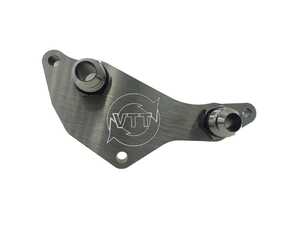 ES#4780353 - VTT-OILPLATE-1-B - VTT Oil Block Off Plate - Black - ensure unimpeded oil flow - Vargas Turbo Technologies - BMW