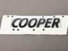 ES#4375072 - 51145A08001 - MINI Genuine "Cooper" Emblem Rear Trunk - Piano Black - Upgrade that missing or damaged lettering - Genuine MINI - MINI