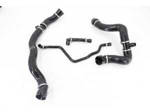 ES#4780493 - B58-BSCHK-BLK - B58 Billet/Silicone Coolant Hose Kit - Black - Upgrade your cooling system and prevent costly failure! - Vargas Turbo Technologies - BMW