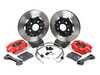 ES#4508790 - RS3-BRAKE-2-RED- - VTT TTRS Ultimate Front Drag Brake Kit - HD Version SRP Slotted, Red 4 Piston Wilwood Calipers - Vargas Turbo Technologies - Audi