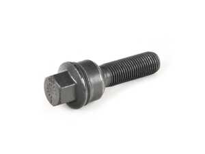ES#4361541 - 1454207ASW - Floating Ball Seat Wheel Bolt (Black) - 14x1.5x42mm - Priced Each - Black zinc coated wheel bolts made specifically for OE wheels - H&R - Audi Volkswagen