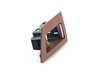 ES#2557855 - 51417261954 - Brown Window Switch Trim - Right - Trim surrounding the window switch - Genuine BMW - BMW