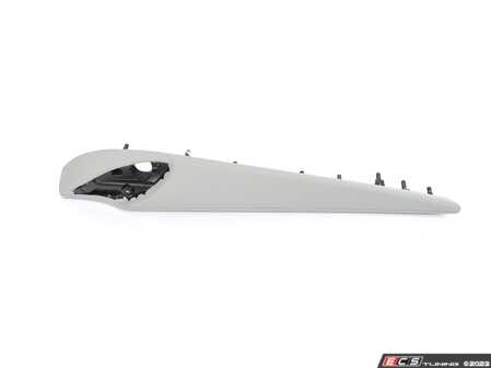 ES#2798107 - 51418057709 - Leather Armrest - Rear Left - Silverstonegrau - Genuine BMW - BMW