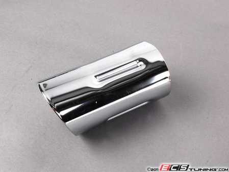 ES#196089 - 82120151089 - Exhaust Tip - Priced Per Tip - Located on the tip of the muffler, each muffler requires two tips - Genuine BMW - BMW