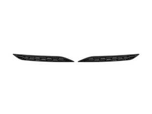 ES#4690184 - R13-10-2 - Gloss Black Honeycomb Rear Reflector Inserts - Ditch the stock reflectors with these inserts from Acexxon. - Acexxon - BMW