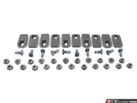 ES#3423425 - 3CN071752 - Running Boards Hardware Kit - Hardware kit for installing Atlas running boards - Genuine Volkswagen Audi - Volkswagen