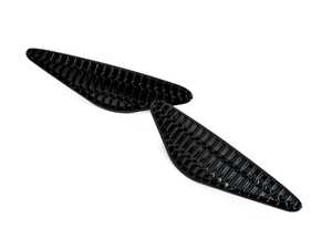 ES#4690199 - R15-10-2 - Gloss Black Honeycomb Rear Reflector Inserts - Ditch the stock reflectors with these inserts from Acexxon. - Acexxon - BMW