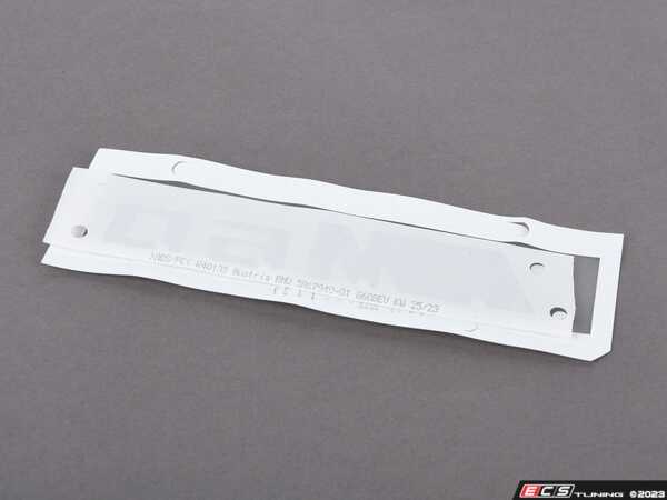 Genuine BMW - 51145A67940 - LETTERING (51-14-5-A67-940) 