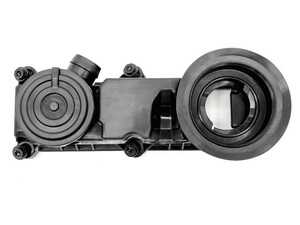 ES#4780878 - 06M103515H - Oil Separator/Pressure Control Valve (PCV) - Also known as the "PCV". Located on the valve cover - Vaico - Audi
