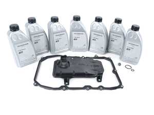 ES#3072232 - 0C8325435AKT1 - 8-Speed Automatic Transmission Filter Service Kit - A complete service kit for your transmission - Assembled By ECS - Audi Volkswagen