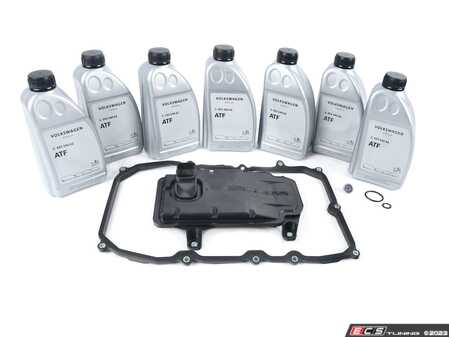 ES#3072232 - 0C8325435AKT1 - 8-Speed Automatic Transmission Filter Service Kit - A complete service kit for your transmission - Assembled By ECS - Audi Volkswagen