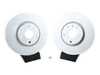 ES#3543545 - 5qd698151FKT2 - Front Brake Service Kit (312x25) - Featuring Brembo rotors and ECS DD23 "Daily Driver" ceramic pads. - Assembled By ECS - Volkswagen