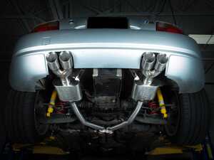 ES#4876613 - 050957LAEBKT - Z3M Performance Axle-Back Exhaust & 389mm DSSR - This offer pairs two of the best Z3M upgrades: a performance-oriented axleback exhaust for increased sound, and a dual-sheer selector rod for increased shifting precision! - Enthusiast Bundles - BMW