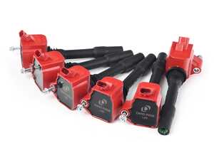 ES#4773018 - D650-0009KT2 - B-Series Performance Ignition Coil - Red - Set Of Six - A direct plug-and-play upgrade with up to 10% more energy output than stock! - Dinan - BMW