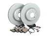 ES#3515004 - 341167922231KT4 - Front Brake Service Kit - Featuring Zimmermann rotors and ECS DD23 "Daily Driver" ceramic pads. - Assembled By ECS - BMW