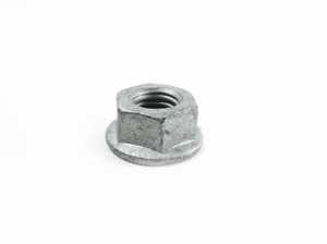 ES#57115 - 33306760587 - Flanged Locking Hex Nut - Priced Each - M10 ZNS3 - Genuine BMW - BMW MINI