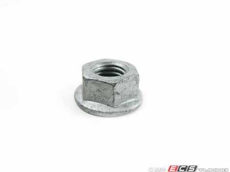 ES#57115 - 33306760587 - Flanged Locking Hex Nut - Priced Each - M10 ZNS3 - Genuine BMW - BMW MINI
