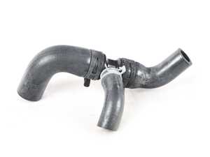 ES#4732982 - 95510632350 - Coolant Hose "T" - Split for delivering coolant - With metal hose connector vs OE plastic connector - URO Premium - Porsche