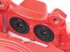 ES#4623869 - 34106856651 - JCW 4 Pistion Caliper - Front Left 344902 - Part of the JCW red sport brakes, rebuilt calipers in red with no JCW logo. No core Charge - Budweg - MINI