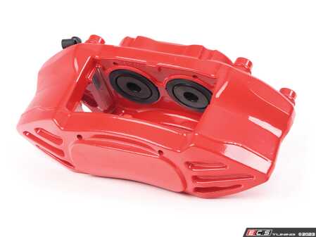 ES#4623870 - 34106856652 - JCW 4 Piston Caliper - Front Right 344903 - Part of the JCW red sport brakes, rebuilt calipers in red with no JCW logo. No core Charge - Budweg - MINI