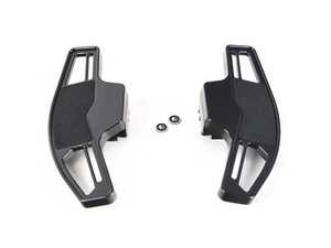 ES#4659051 - 8234-4H-701 - BFI Complete Replacement Shift Paddles - Black Anodized - The worlds first machined aluminum complete replacement paddles for Audi with illuminated shift indicators! - Black Forest Industries - Audi