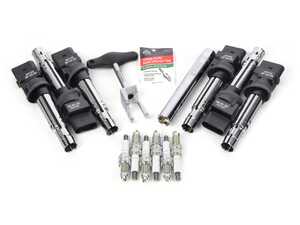 ES#4350129 - 022905715KT - Ignition Service Kit - With Service Tools  - Includes six NGK spark plugs and six Bremi coil packs and necessary tools - Assembled By ECS - Audi Volkswagen
