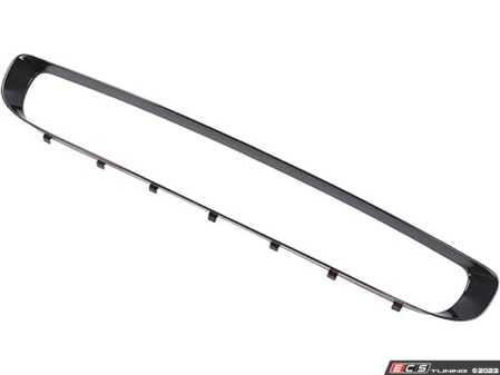 ES#4390729 - 51119804005BLACK - Bumper Lower Grille Trim Black Only  - For chrome line exterior or upgrade - Bremmen Parts - MINI