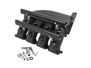 ES#4781493 - TINW0204B - Cast Aluminum Intake Manifold Transverse 1.8T With 8 Injectors Fuel Rail Kit (Right Side Without Throttle Bolt Holes) - Black - A perfect solution for those who want high performance and durability - SPA Performance - Volkswagen