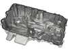 ES#4316673 - 11137618512PRM - Engine Oil Pan - Aluminum - Upgrade your weak plastic pan! - URO Premium - BMW