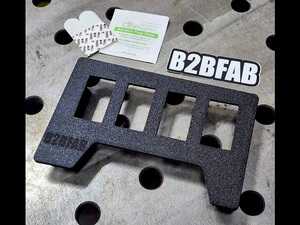 ES#4781614 - B2BMK7DCSP - Switch Panel, VW MK7 2015 To 2019 - Add switches without drilling holes in your dash - B2BFAB - Volkswagen
